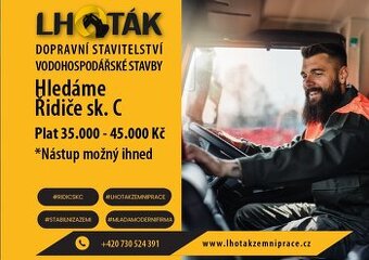 ŘIDIČ - NÁKLADNÍ VŮZ PRO STAVBU