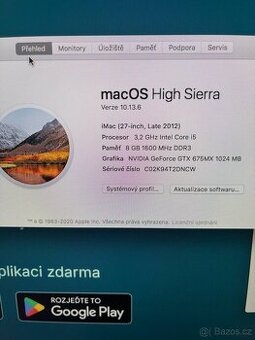 Prodám iMac 27” 2012