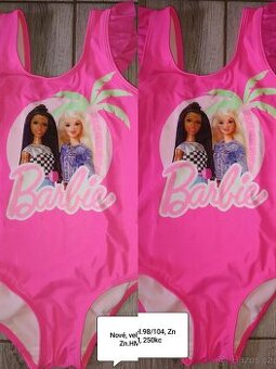 Nové plavky Barbie vel.98/104