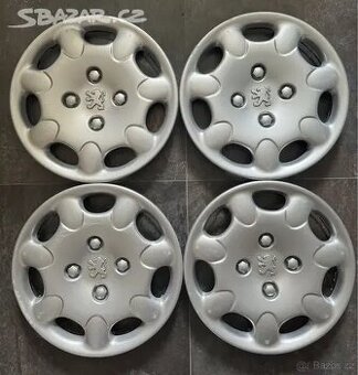 Originální poklice Peugeot 13" 4 kusy