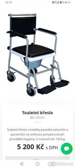 Toaletni křeslo