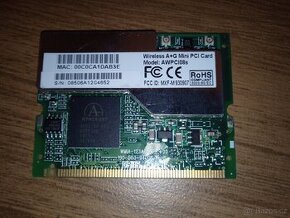 ALFA NETWORK • AWPCI08s • 802.11a/b/g miniPCI adaptér - 1