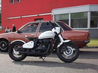 Jawa 350 CL Pérák - Bílá