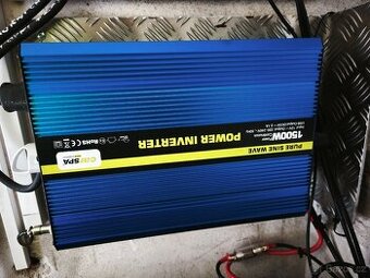 Menič napeti Carspa P1500,12v/230v čistá sinusoida