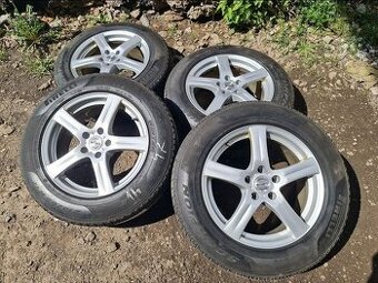 Zimní alu audi 5x112 7,5jx17 et35