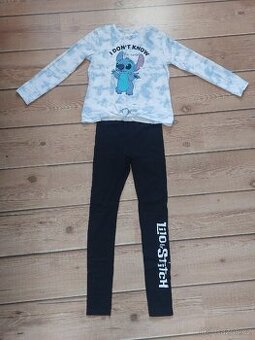 Dívčí pyžamo Stitch vel. 146/152