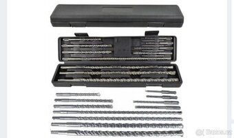 SADA 11 KUSŮ VRTÁKŮ DO BETONU SDS + V KUFRU