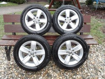 Originál Alu Kola +Zimní Pneu, 205/60/16 5X112 ET 33