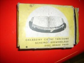 Brzdové destičky zadní Fiat 125P