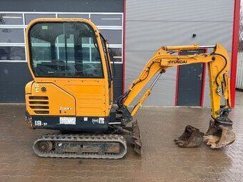 Hyundai 18-9 Robex Minibagr 2T + 3x lžíce