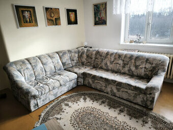 Rozkládací rohová sedací souprava