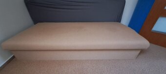 Jednolůžková válenda s úložným prostorem