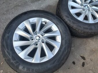 Zánovní kola Škoda Karoq 215/60/16