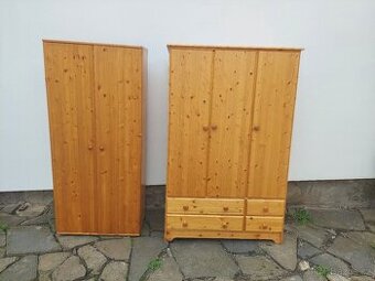 Šatní skříň (Borovice) 180v x 112š