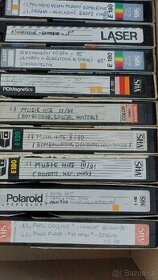 11 ks nahranych VHS KAZET