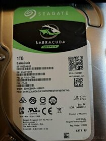 1TB Seagate Barracuda HDD 3.5" v externim pouzdre