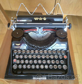 Kufříkový psací stroj WAG - 1