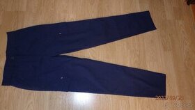 NOVÉ trekové kalhoty černé a modré vel.152 cena za jedny - 1