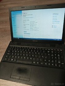 Notebook Lenovo G500 (256GB SSD disk, 8GB RAM)