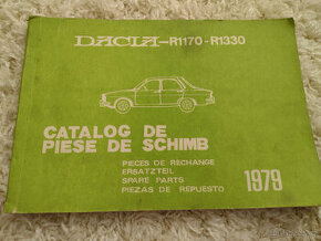 DACIA 1300, RENAULT 12, R1170-R1330, KATALOG ND, 1979