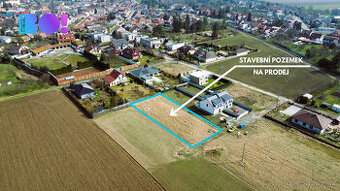 Prodej stavebního pozemku 1402 m² Kostelec na Hané