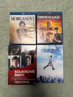 Blu-ray a DVD filmy