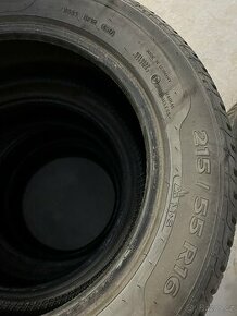 Prodám pneu Eskimo hp2 215/55 r16 sada - 1