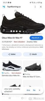 Nike air max 97 chlapecké vel36
