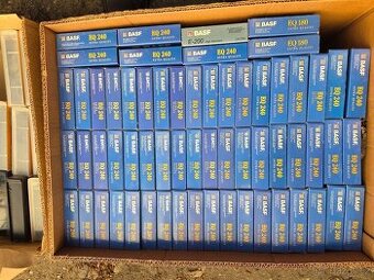 VHS Kazety - 84 ks + 14 ks