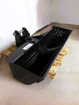 Svahová lopata hydraulická na traktorbagr s upínáním JCB