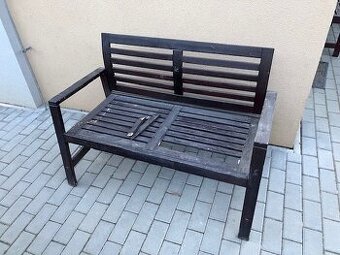 Mořená lavička Applaro IKEA - 1
