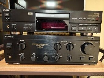 Sony ES zesilovač a cd