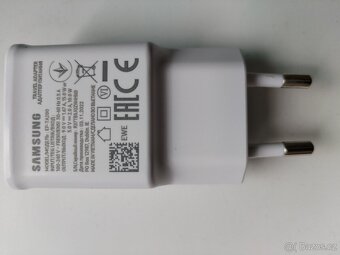 Nabíječka Samsung + USB A USB C kabel