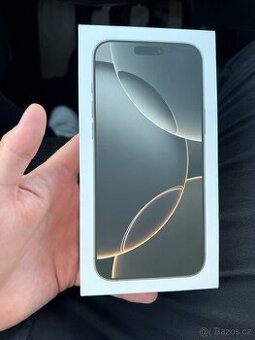 Apple iPhone 16 Pro Max 256 Natural ZÁRUKA 3ROKY