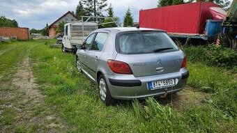 Peugeot 307, 1.6 benzin +LPG 66kw, tažné, levný provoz