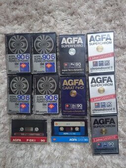 Audio kazety AGFA (Fe, FeroChrom, Superchrom) - 1