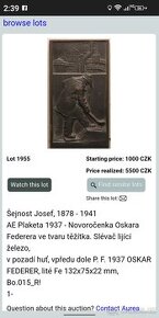 Plaketa - 1
