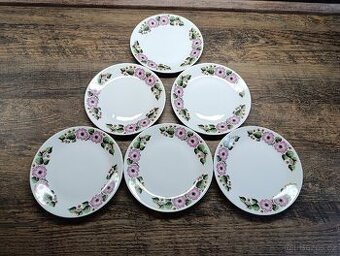 Dezertní porcelánové taliřky