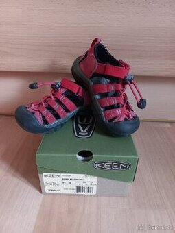 KEEN NEWPORT H2 v.25/26 sandale červené