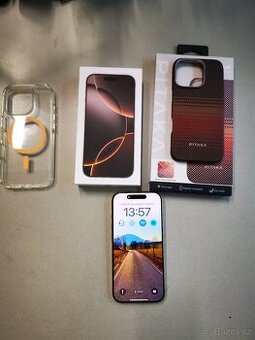 Iphone 16 pro, Desert titanium 256GB