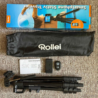 Rollei cestovní stativ pro mobilní telefony a fotoaparáty
