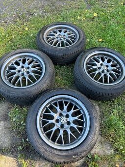 Alu kola 5x112 R17 + letní pneu