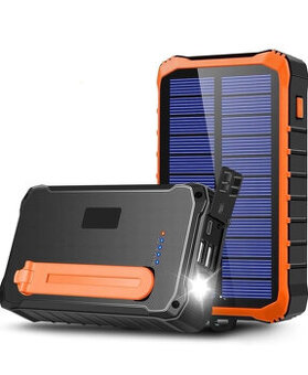 CXYP Solární Power Banka 12000 mAh s ruční kličkou
