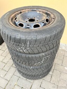Kola 6x14 ET43 5x100x57, pneu 185/60/14 Škoda Fabie