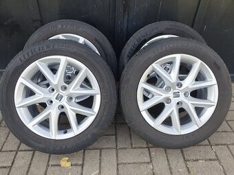 Alu kola Seat 5x112 r16 7j et43 pneu 205/55/16