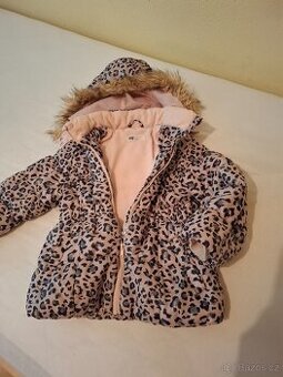 Dívčí zimní bunda, vel. 3-4 roky