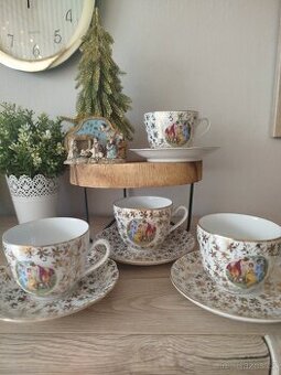 Kávová sada tři grácie 4 kusy