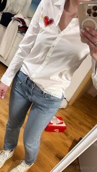 Dámská košile Tommy Hilfiger s nášivkami