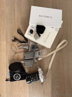 Fotoaparát Olympus PEN + objektivy