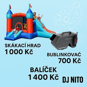 Pronájem na oslavy , svatby aj..